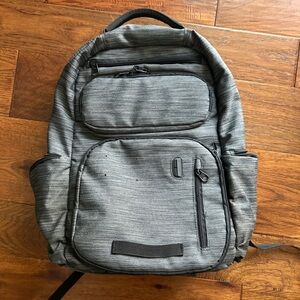 Origaudio Embarcadero Pack Business Backpack – 17 Inch Padded Laptop Sleeve Grey